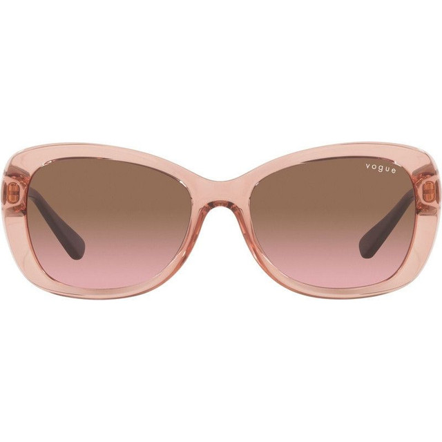 Vogue Eyewear VO2943SB - Transparent Pink and Brown/Pink Brown Gradient Lenses