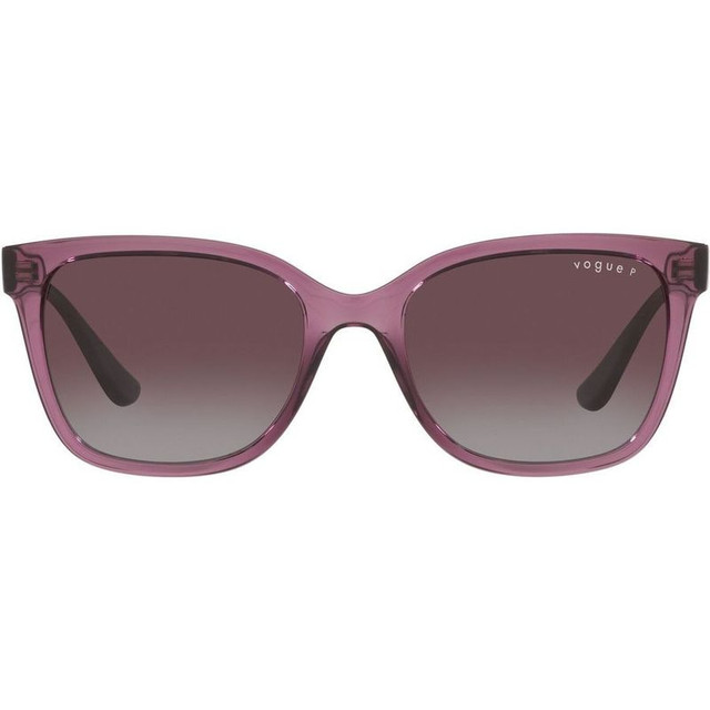 VO5426S - Transparent Purple/Grey Dark Violet Gradient Polarised Lenses