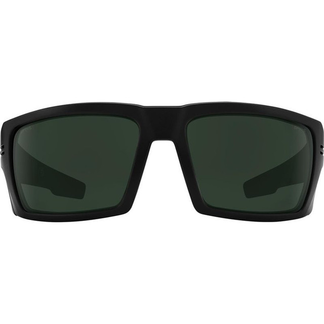 Spy Rebar - Matte Black/Happy Grey Green Lenses