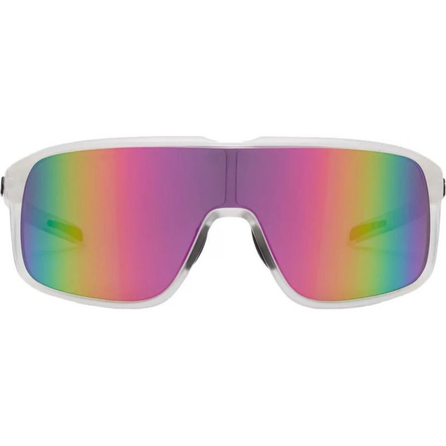 Macho - Matte Translucent Clear/Grey Pink Mirror Lenses