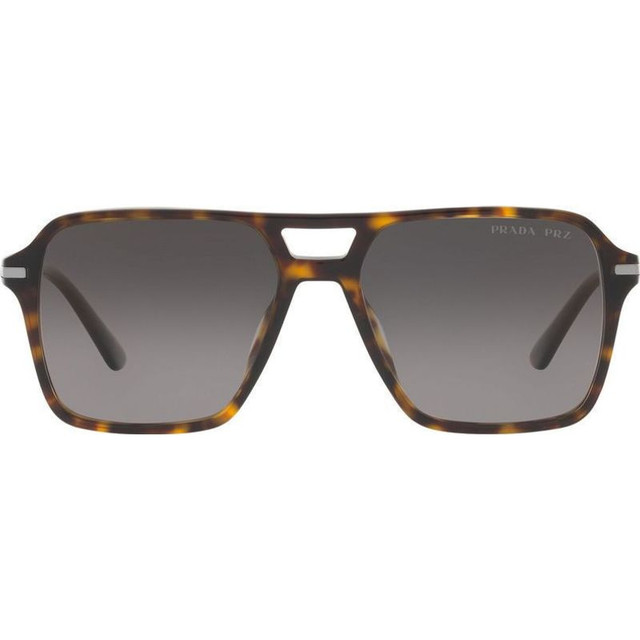 Prada PR20YS - Havana/Grey Gradient Polarised Glass Lenses