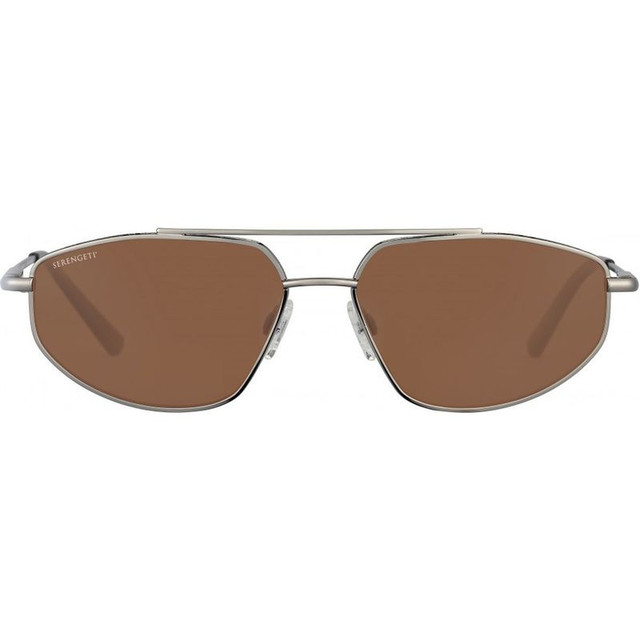 Marlon - Shiny Dark Gunmetal/Drivers Gradient Photochromic Polarised Glass Lenses