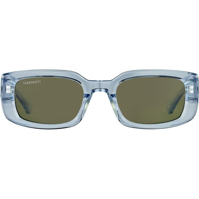 Serengeti Nicholson - Shiny Trans Bue/555nm Photochromic Polarised Glass Lenses