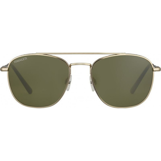 CARROLL - Shiny Light Gold/555nm Photochromic Glass Lenses