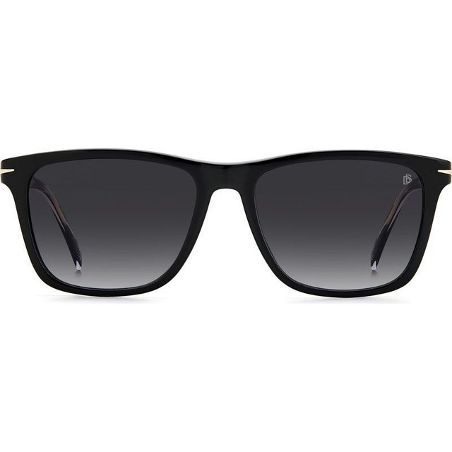 David Beckham DB 1092/S - Black/Dark Grey Gradient Lenses