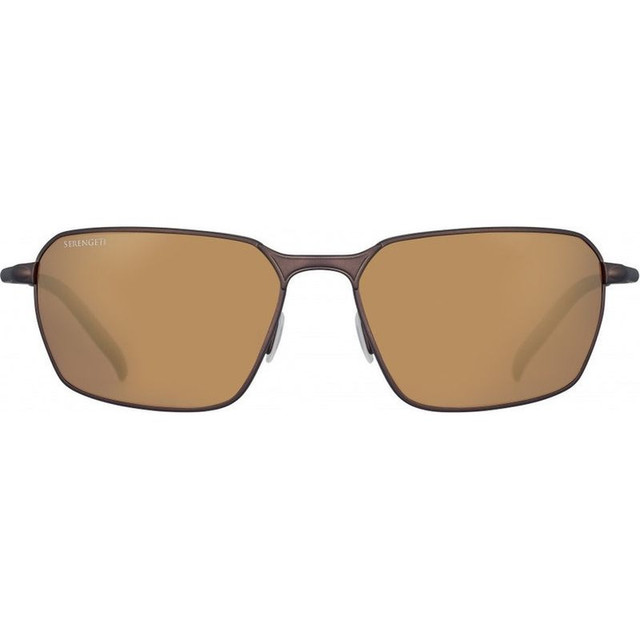 Serengeti Shelton - Matte Chocolate Brown/Drivers Gold Photochromic Polarised Glass Lenses