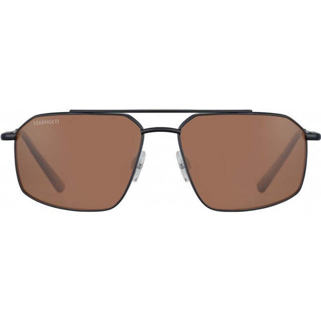 Wayne - Matte Black/Drivers Photochromic Polarised Glass Lenses