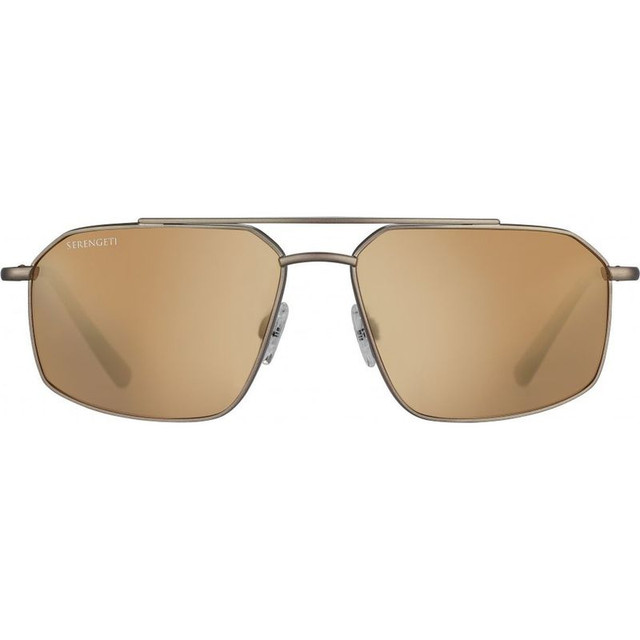 Wayne - Brushed Bronze/Drivers Gold Photochromic Polarised Glass Lenses