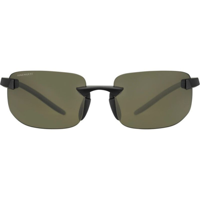 Serengeti Lupton Small - Matte Black/555nm PhD 2.0 Photochromic Polarised Lenses