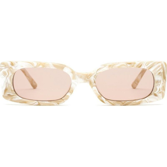 Lu Goldie Salome - White Onyx/Rose Lenses