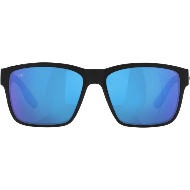 Costa Del Mar Paunch - Black/Blue Mirror 580g Polarised Glass Lenses