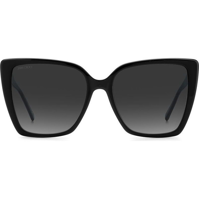 Jimmy Choo Lessie - Black/Dark Grey Gradient Lenses