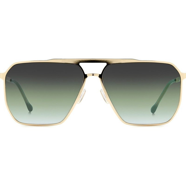 Isabel Marant IM 0101/S - Gold and Green/Grey and Green Gradient Lenses