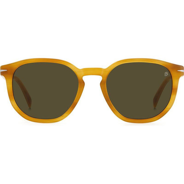 DB 1099/S - Honey Havana/Green Lenses