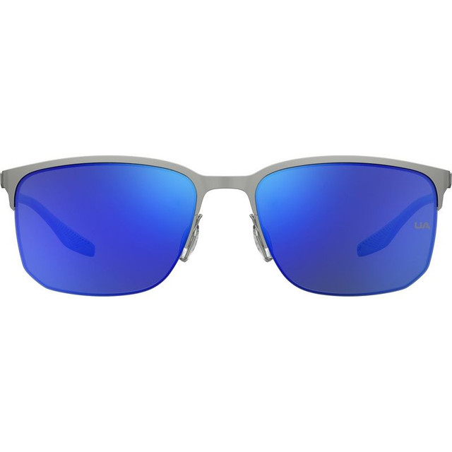 Under Armour UA STREAK/G - Grey and Blue/Blue Mirror Lenses