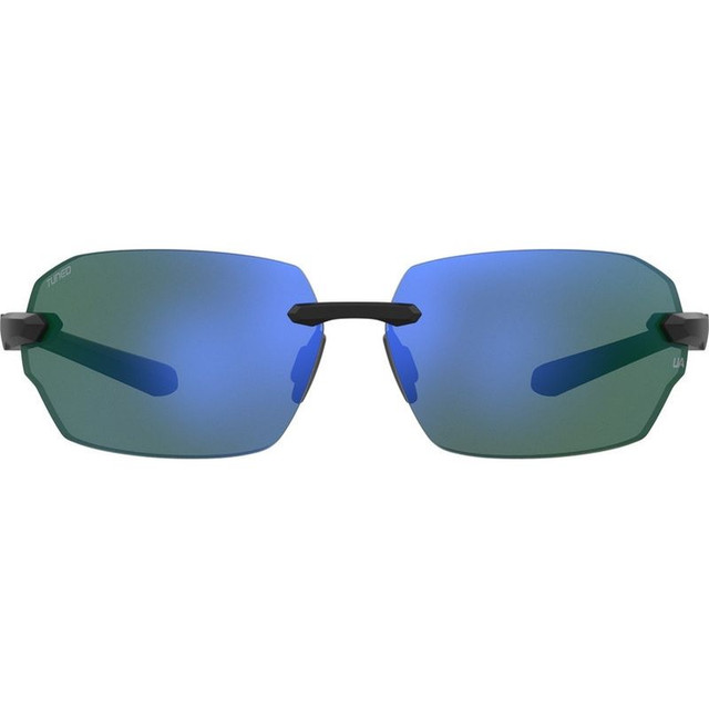 Under Armour UA Fire 2/G - Black/Green Mirror Lenses