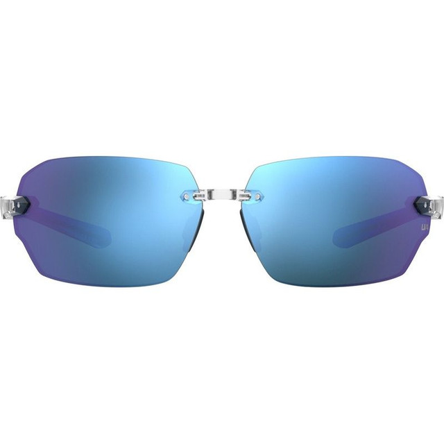 UA Fire 2/G - Crystal/Blue Mirror Lenses