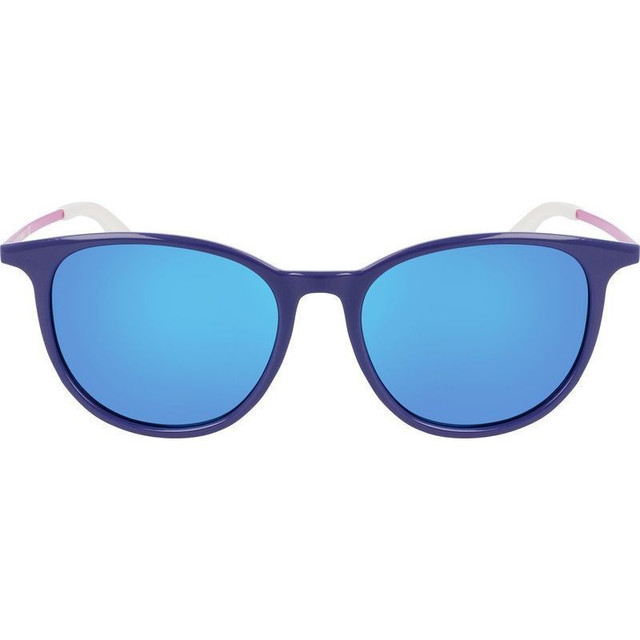 Billie - Shiny Eggplant/Blue LL Ionised Lenses