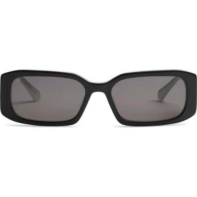 Electro Vision - Black White/Smokey Grey Lenses