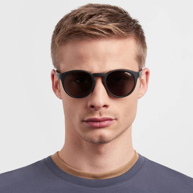 Carrera 8056/S - Matte Black/Grey Polarised Lenses