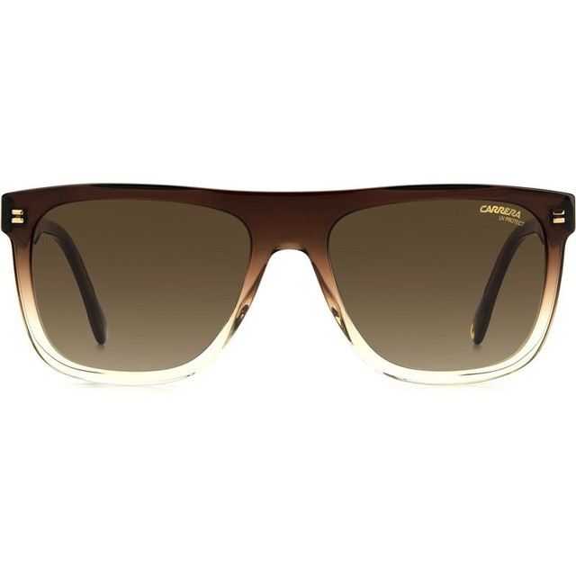 267/S - Brown and Beige/Brown Gradient Lenses