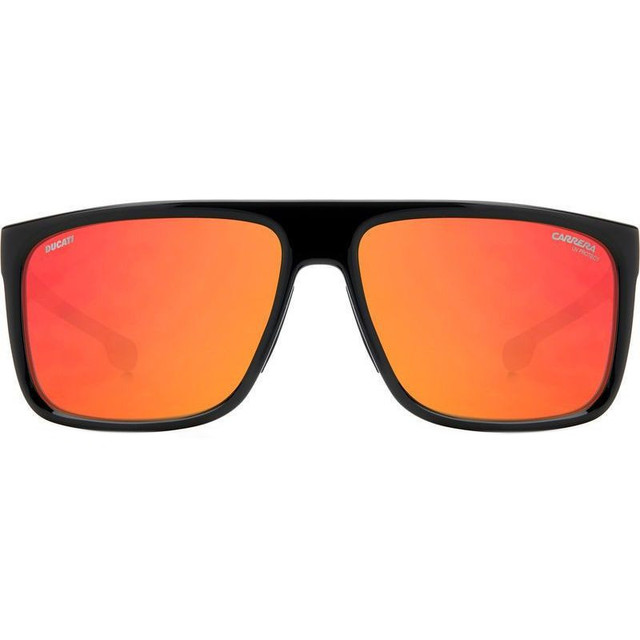 Carduc 011/S - Red Black/Red Mirror Lenses