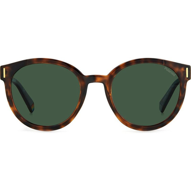 Polaroid PLD 6185/S - Dark Havana/Green Polarised Lenses