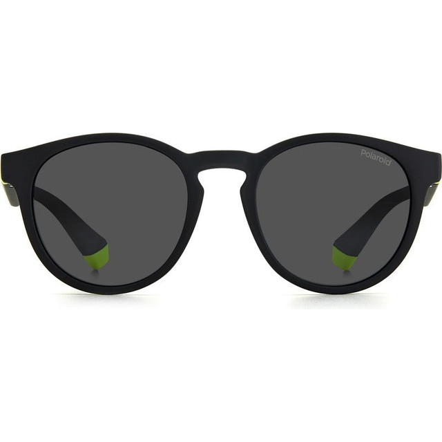 Polaroid Kids PLD 8048/S - Black and Yellow/Grey Polarised Lenses