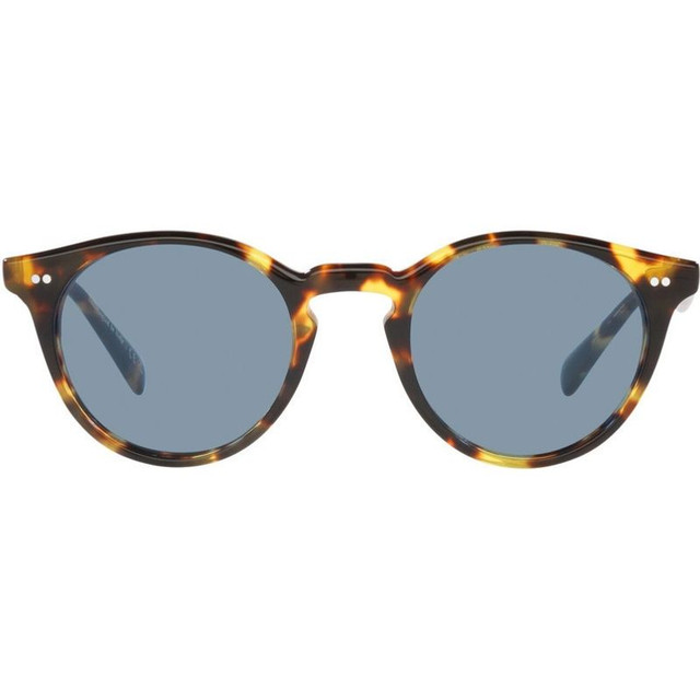 Oliver Peoples Romare Sun OV5459SU - Vintage DTB/Cobalt Glass Lenses 50 Eye Size