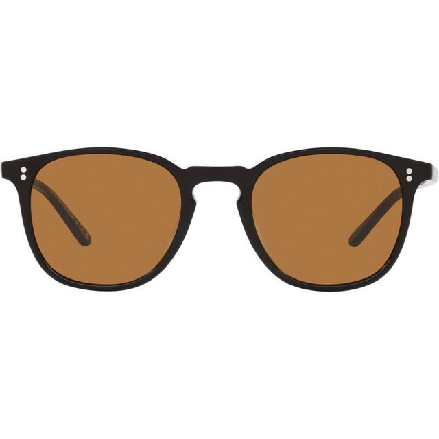 Oliver Peoples Finley 1993 Sun OV5491SU - Black/Cognac Glass Lenses 50 Eye Size