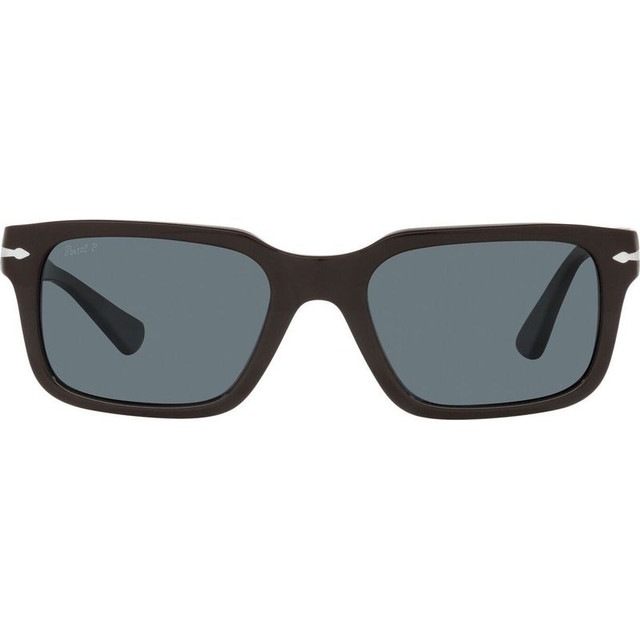 Persol PO3272S - Solid Brown/Dark Blue Polarised Glass Lenses