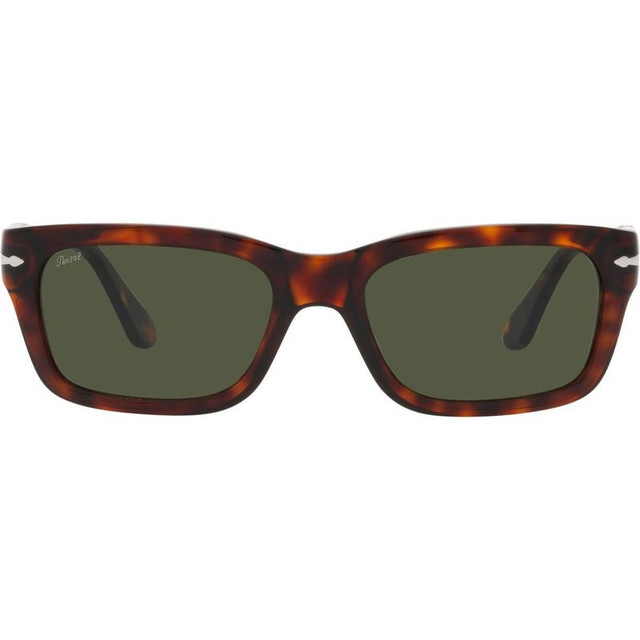 PO3301S - Havana/Green Glass Lenses