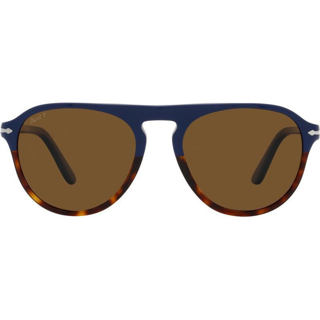 Persol PO3302S - Blue Havana/Brown Polarised Glass Lenses