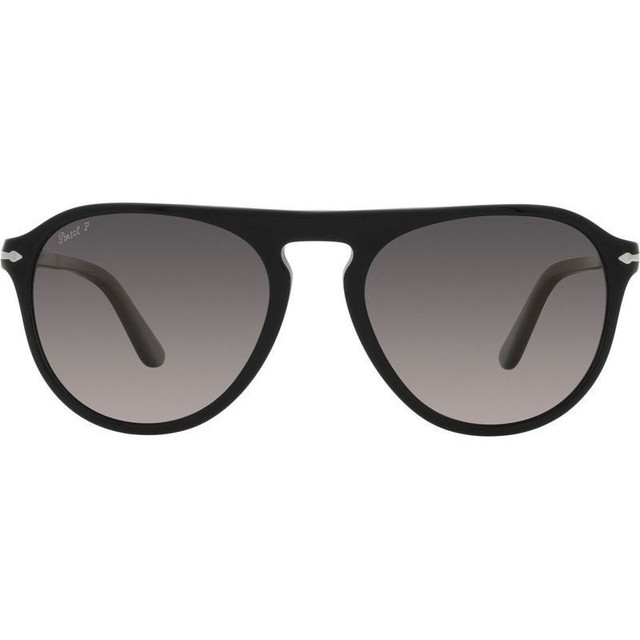 PO3302S - Black/Grey Gradient Polarised Glass Lenses