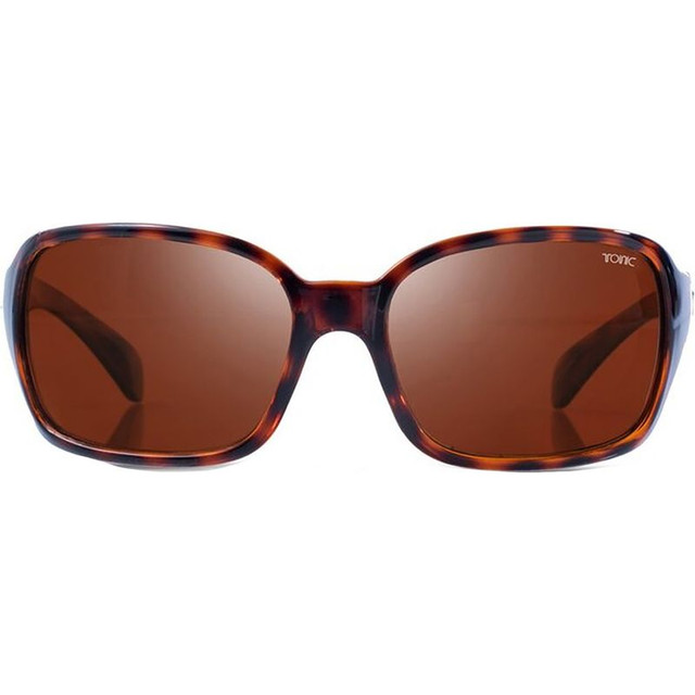 Tonic Cove - Shiny Tort/Copper Photochromic Polarised Glass Lenses