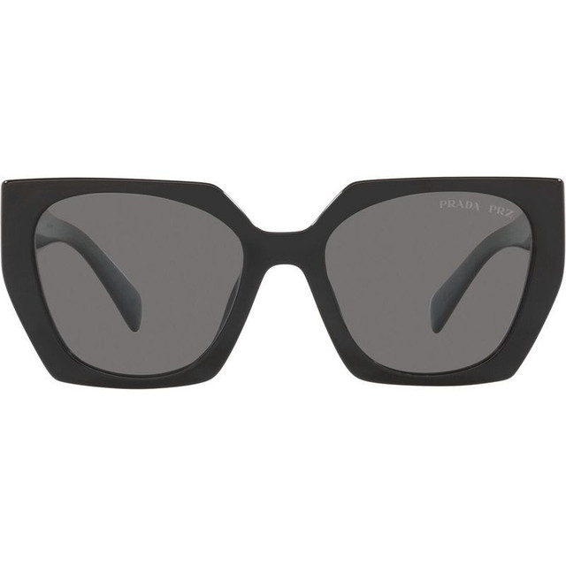 Prada PR15WS - Black/Dark Grey Polarised Lenses