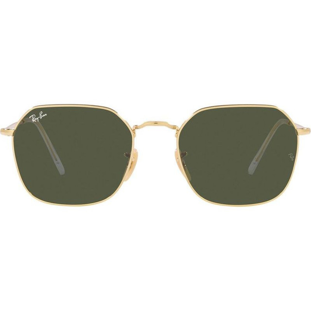 Ray-Ban Jim RB3694 - Arista/Green Glass Lenses 55 Eye Size