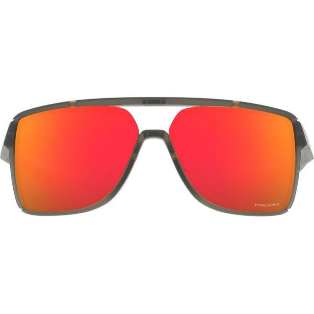 Oakley Castel - Matte Grey Smoke/Prizm Ruby Lenses