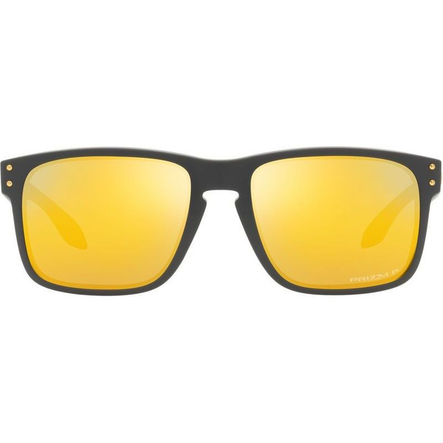 Oakley Holbrook (A) - Matte Carbon/Prizm 24K Polarised Lenses