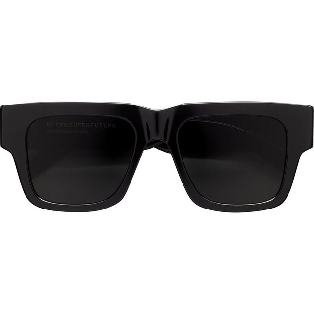 Retrosuperfuture Mega - Black/Dark Grey Lenses