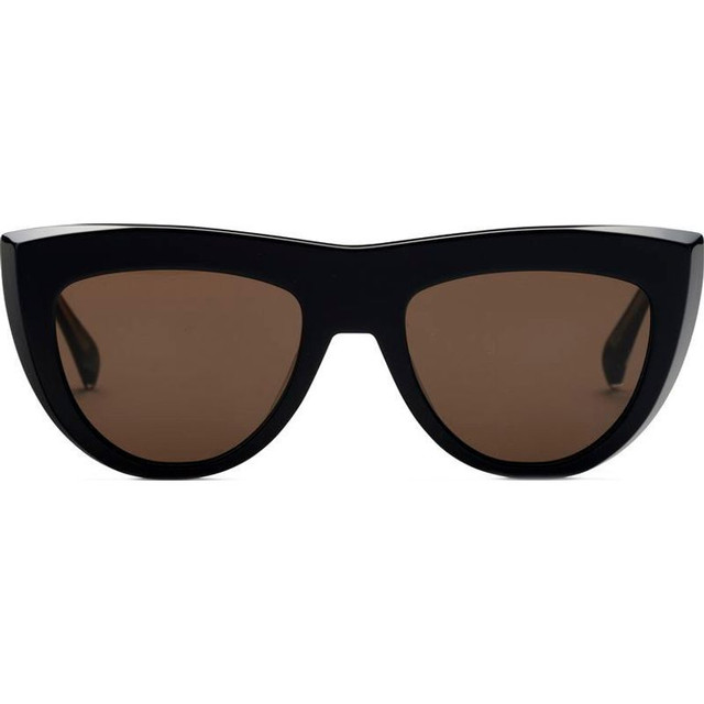 AM Eyewear Solange - Black/Smoke Lenses