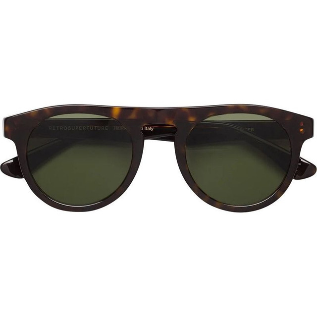 Retrosuperfuture Racer - 3627/Green Glass Lenses