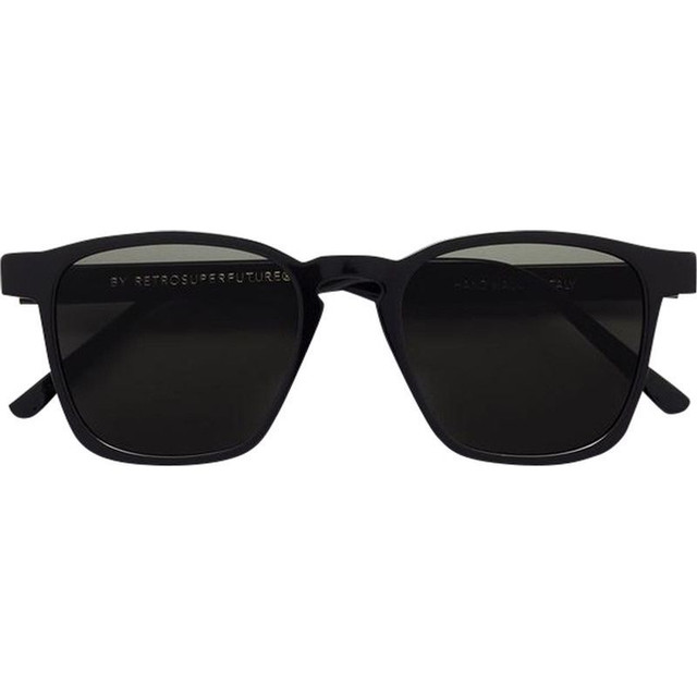 Retrosuperfuture Unico - Black/Dark Grey Glass Lenses