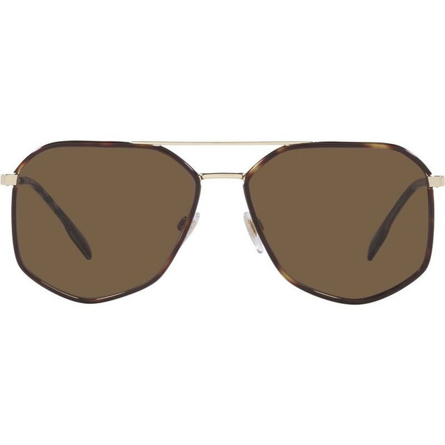 Ozwald BE3139 - Light Gold Dark Havana/Brown Lenses