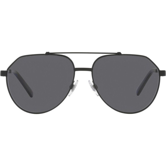 Dolce & Gabbana DG2288 - Matte Black/Grey Polarised Lenses