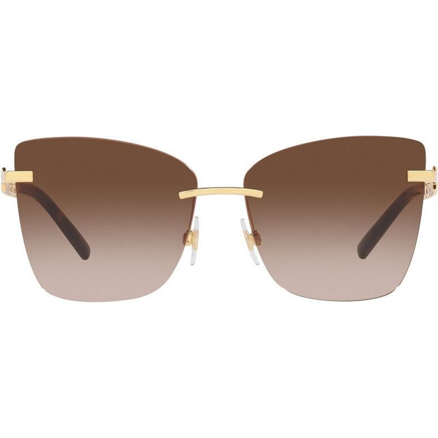 Dolce & Gabbana DG2289 - Gold and Brown/Brown Gradient Lenses