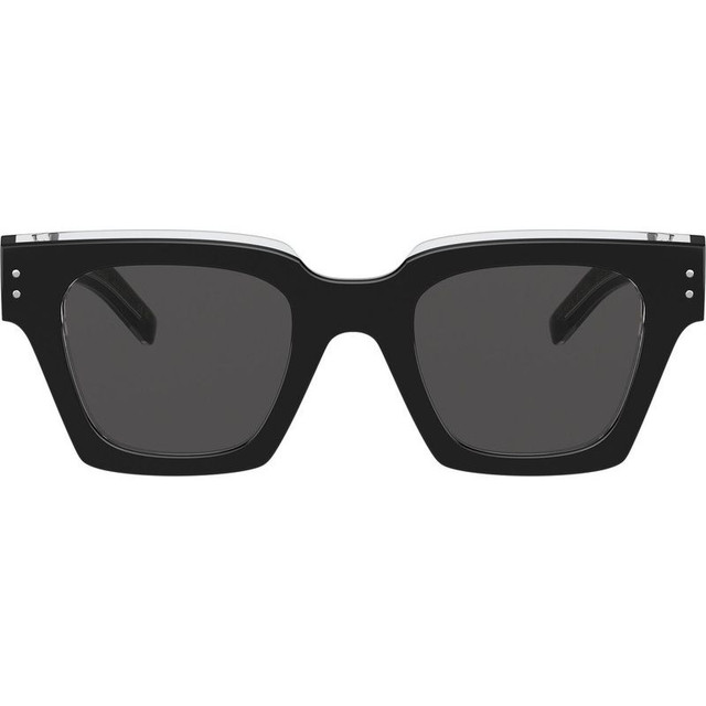 DG4413 - Black and Crystal/Grey Lenses