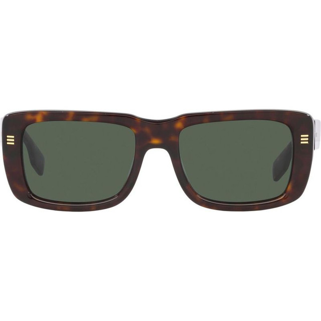 Burberry Jarvis BE4376U - Dark Havana/Dark Green Lenses