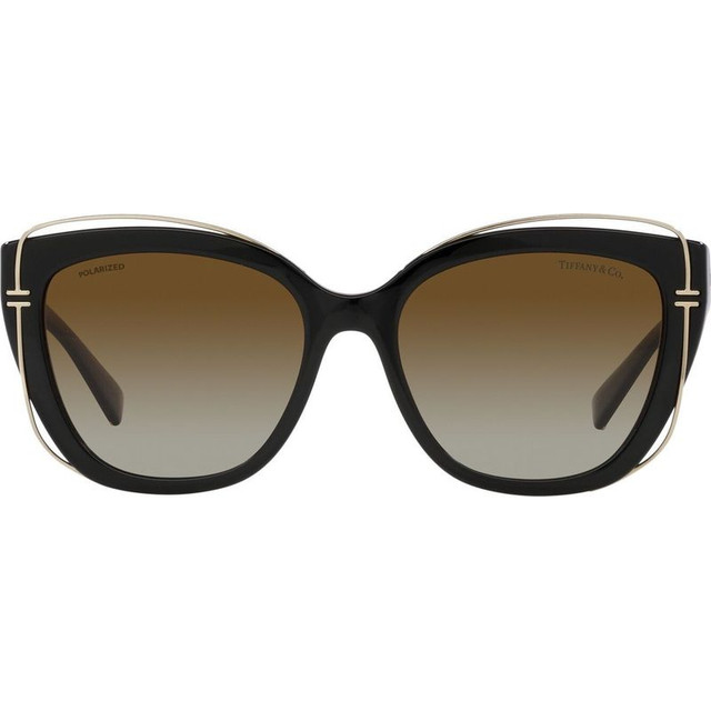 Tiffany & Co. TF4148 - Black/Brown Gradient Polarised Lenses