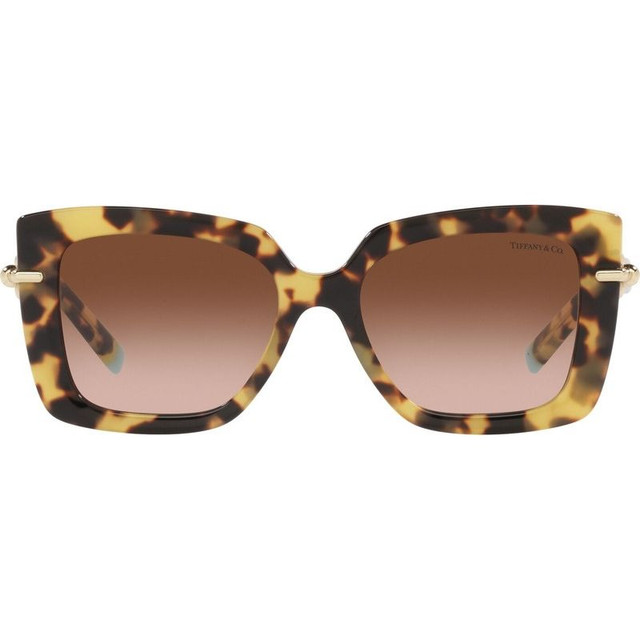 Tiffany & Co. TF4199 - Yellow Havana/Brown Gradient Lenses